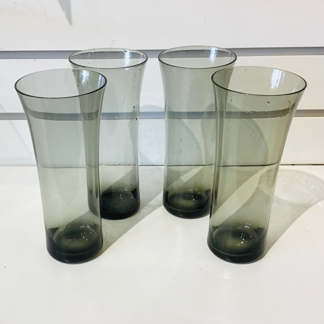 Set of 4 Nuutajarvi Trumpet Glasses