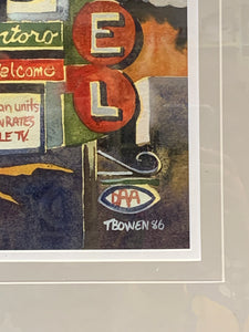 Motel Painting
