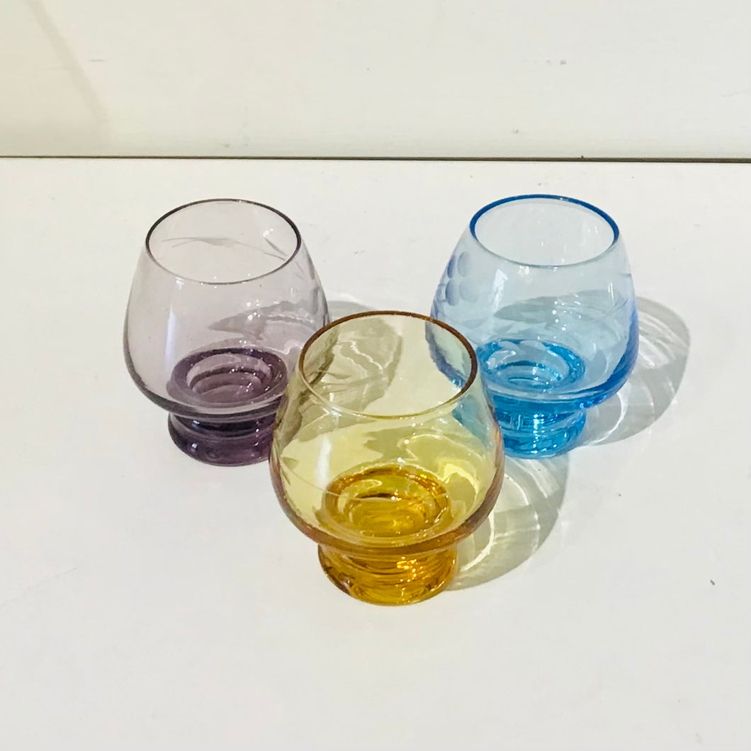 Set of 3 Aperitif Shot Glasses