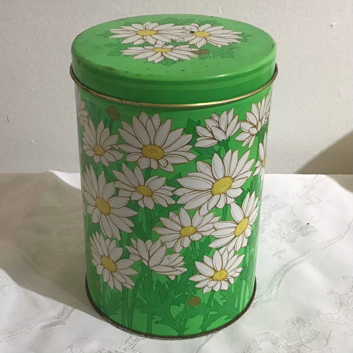 Vintage Daisy Tin