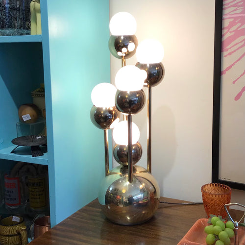 1970s Brass Tri-Lite Lamp