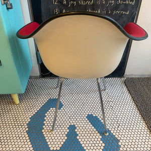 Vintage Herman Miller Upholstered Shell Chair