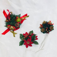 Load image into Gallery viewer, Vintage Christmas Candle Rings