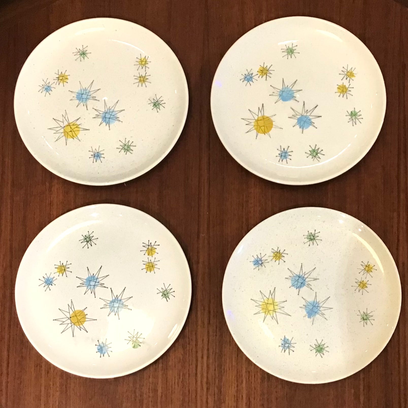 Franciscan sales starburst plates