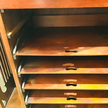 Load image into Gallery viewer, Art Nouveau Display Cabinet