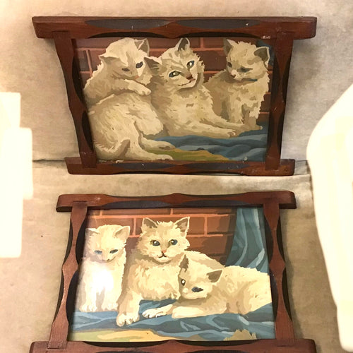 Vintage Kitty Cats Paint by Numbers