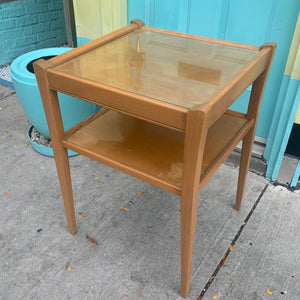 1950s Blondewood Side Table