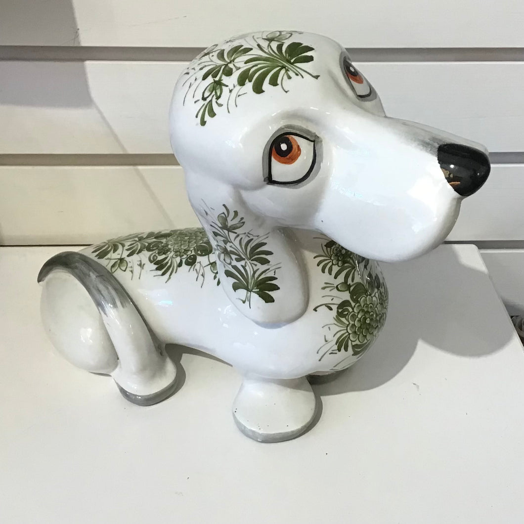 Vintage Ceramic Dachshund Dog