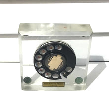 Load image into Gallery viewer, Vintage Promotional Lucite Paperweight