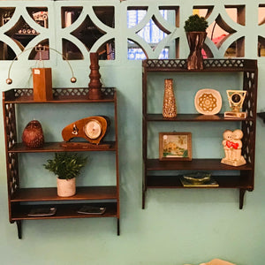 Chippendale Style Wall Shelves