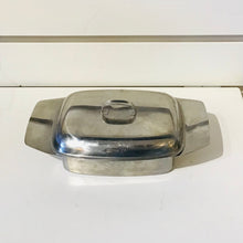 Load image into Gallery viewer, Vintage Stainless Steel Butter Dish