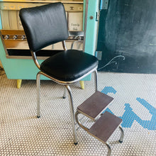 Load image into Gallery viewer, 1950s Kitchen Step Stool