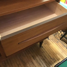 Load image into Gallery viewer, Vintage Walnut Sideboard with Display Hutch