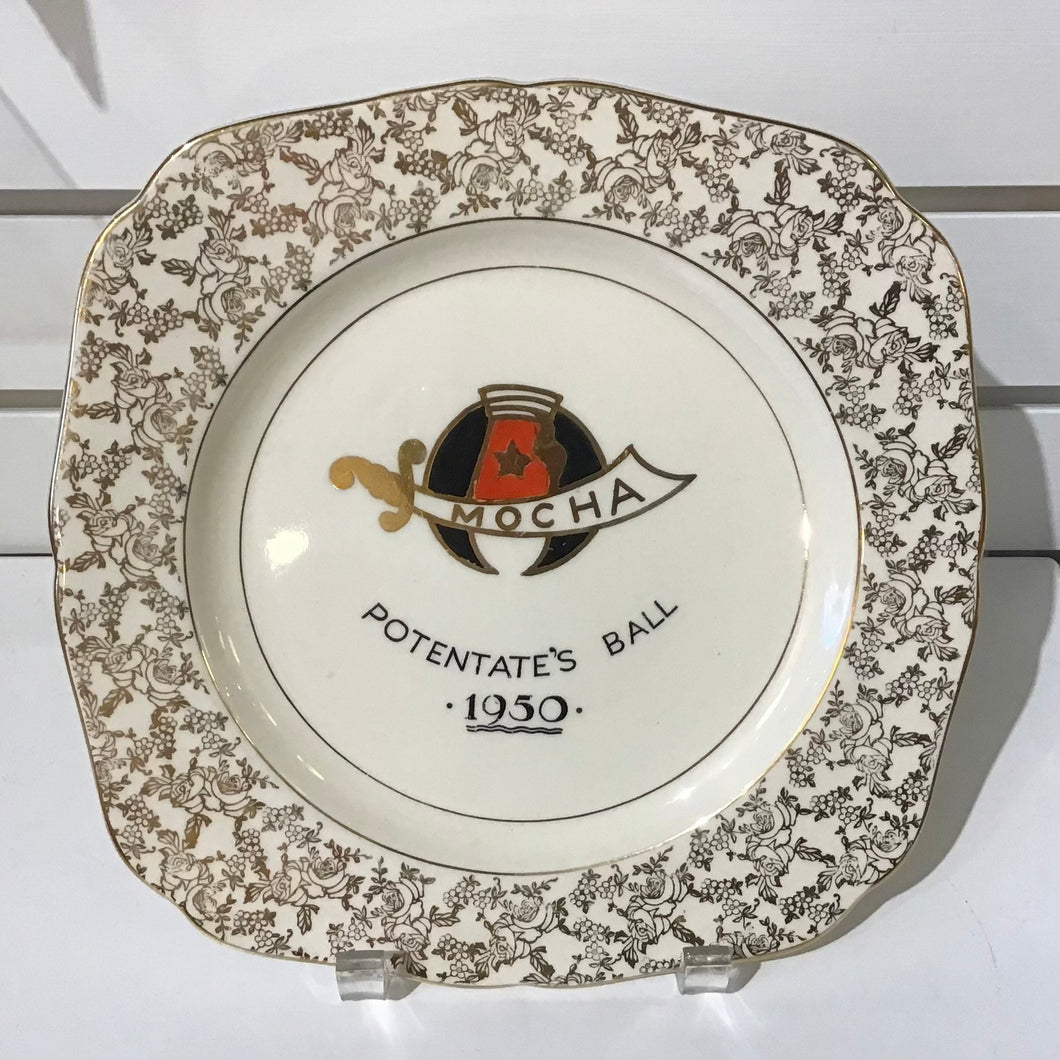 Commemorative Shriner’s Plate