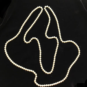 Vintage Single Strand Faux Pearls