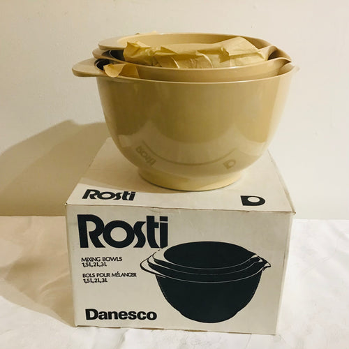 Rostiware Mixing Bowl Set - Deadstock