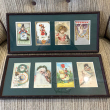 Load image into Gallery viewer, Framed Vintage Holiday Cards