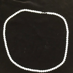 Vintage Single Strand Faux Pearls