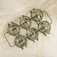 Load image into Gallery viewer, Set of 6 Rocks Glasses with Caddy