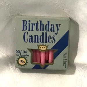 Vintage Boxed Candles - Deadstock