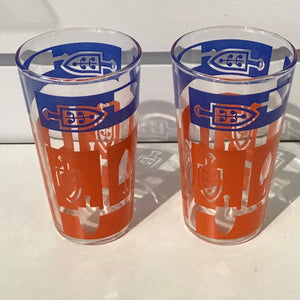 Vintage Medieval Modern Highball Glasses