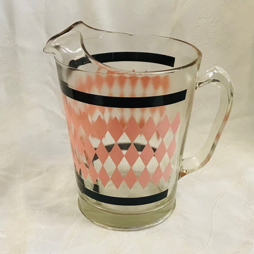 1950s Hazel Atlas Glass Pitcher