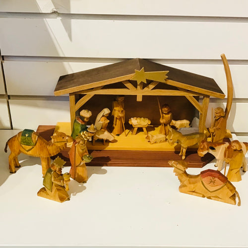 Vintage Nativity Scene