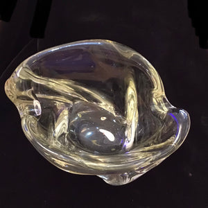 Czech Bohemian Art Glass Bowl
