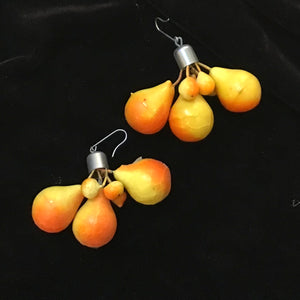 Vintage Pear Earrings