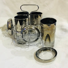 Load image into Gallery viewer, Vintage Silver Fade Cocktail Set