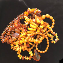 Load image into Gallery viewer, Vintage Amber Jewelry