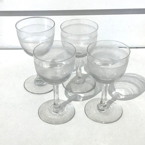 Set of 4 Sherry Glasses