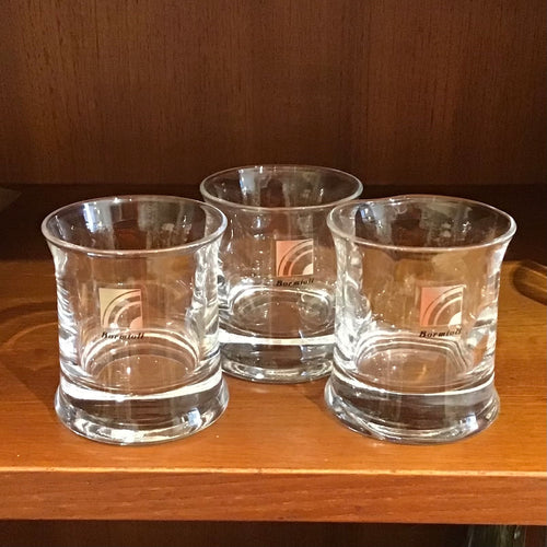 Set of 3 Bormioli Shot Glasses