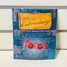 Load image into Gallery viewer, Deadstock Stick-On Embroidery