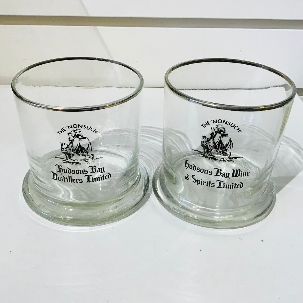 Hudson’s Bay Distillers Limited Rocks Glasses