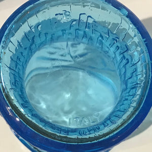 Vintage Fidenza Glass Pitcher & Glasses Set