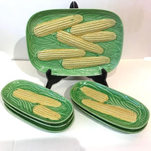 Load image into Gallery viewer, Vintage Corn on the Cob Serving Set