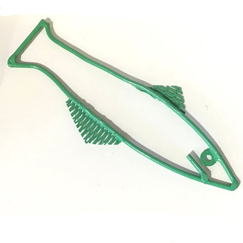 Painted Metal Fish Art Trivet