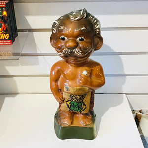 1975 Jim Beam United Airlines 10th Anniversary Hawaiian Golf Open “Menehune” Decanter