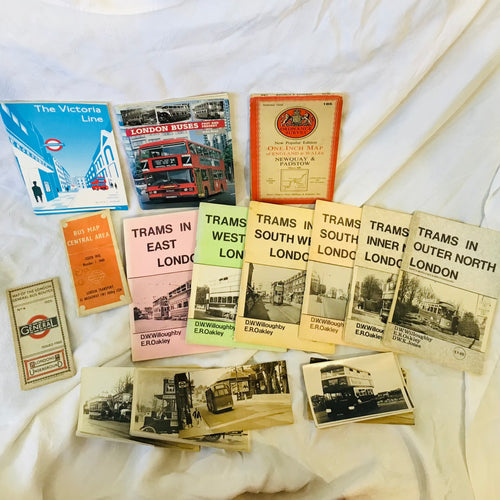 Vintage London England Transit Guides