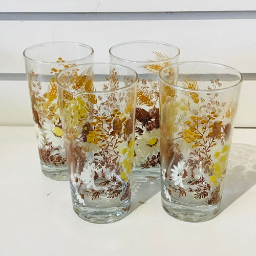Set of 4 Libbey Glassware Tumblers