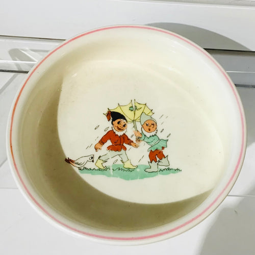 Gnomes Caught in the Rain Dish