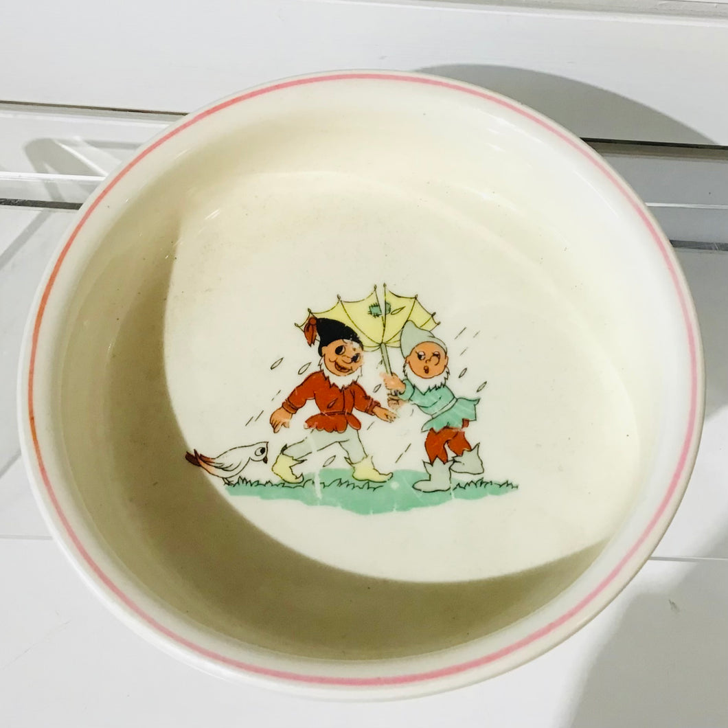 Gnomes Caught in the Rain Dish