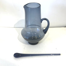 Load image into Gallery viewer, Smoked Glass Cocktail Pitcher