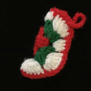 Hand knit Christmas Ornaments
