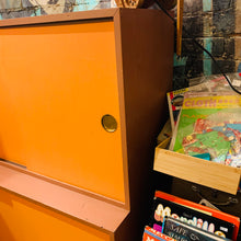 Load image into Gallery viewer, 1976 Two Piece Shelving Cabinet