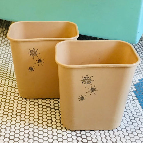 Vintage Rubbermaid Waste Paper Bins