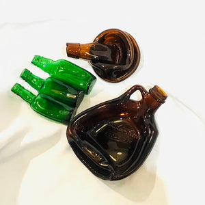 Carnival Bottle Ashtrays
