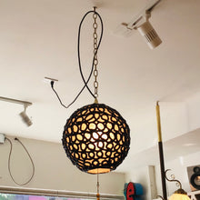 Load image into Gallery viewer, Groovy Spun Acrylic Pendant Lamp