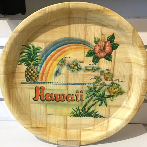 Vintage Hawaii Souvenir Tray